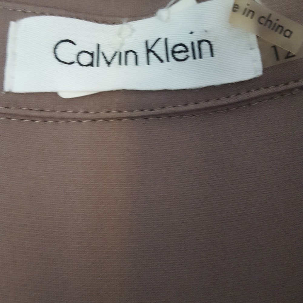 Calvin Klein Sleeveless One Piece Jumpsuit - Picture 3 of 4
